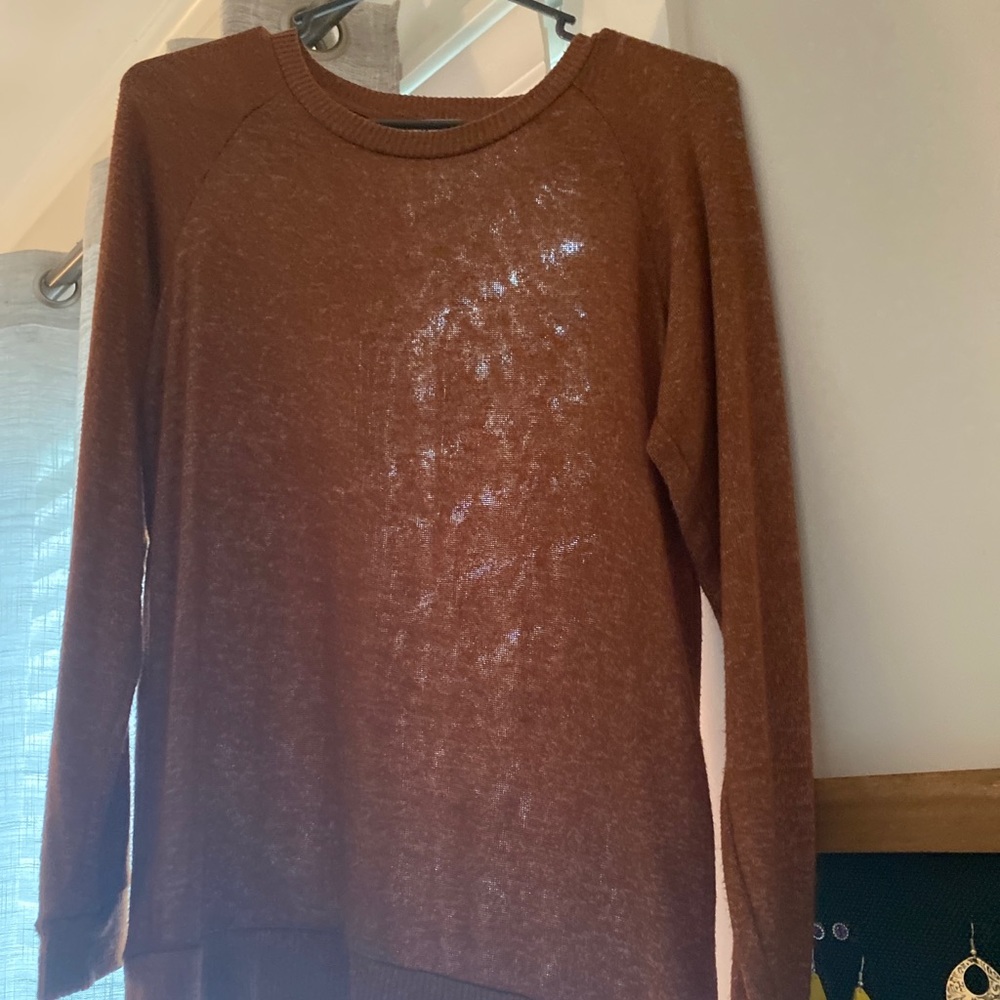 Orange Soft Long Tee